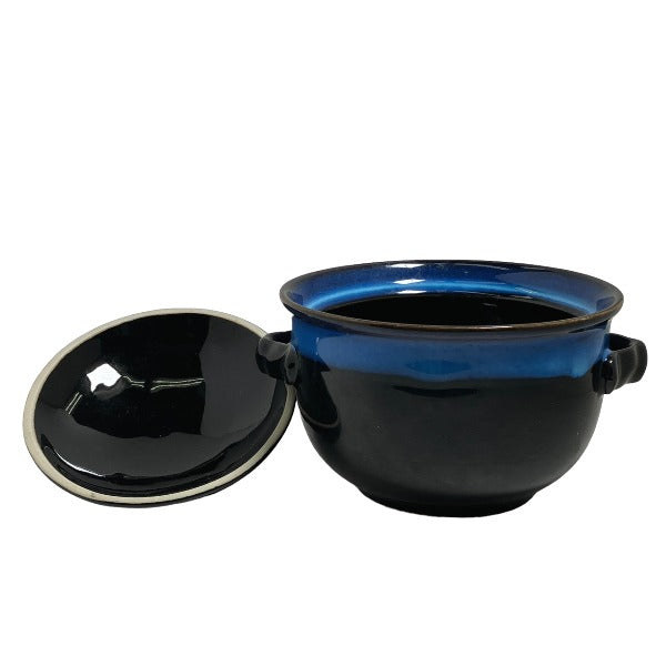 食器
和食器 蒸し物 箱付き 5点セット ブラック/ブルー 【SS】
【中古】