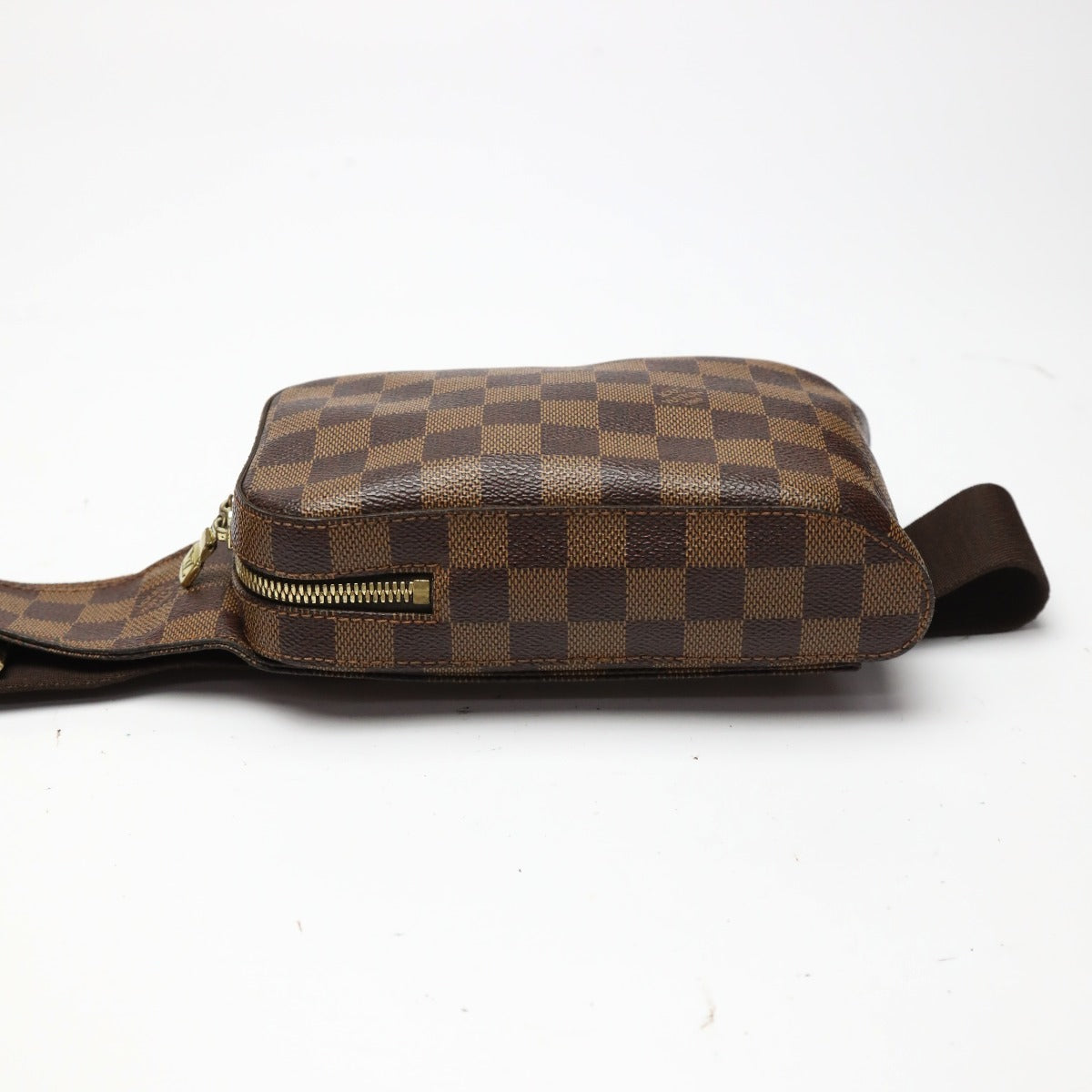 ルイヴィトン LOUIS VUITTON ボディバッグ
 ウエストポーチ ダミエ ジェロニモス  ダミエキャンバス N51994 ブラウン LV
 【SS】
 【中古】