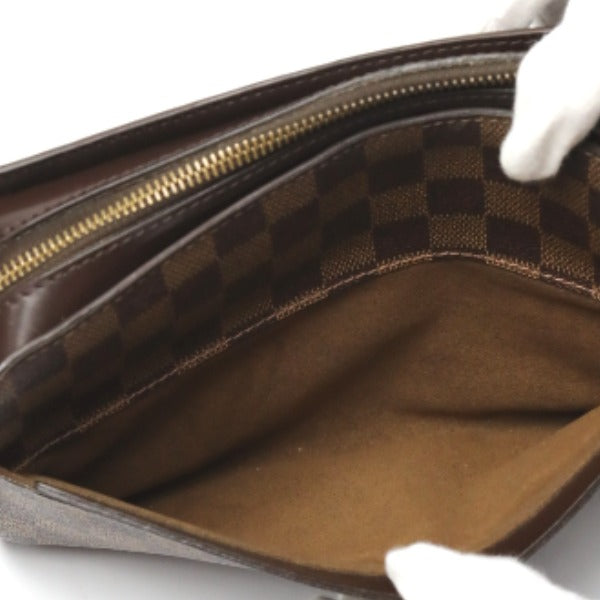 ルイヴィトン LOUIS VUITTON セカンドバッグ
 クラッチバッグ ダミエ サンルイ ダミエキャンバス N51993 ブラウン LV
 【SS】
 【中古】