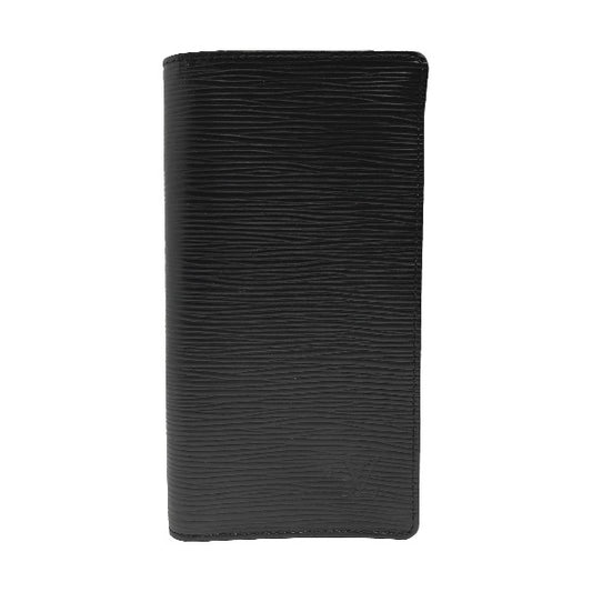 Louis Vuitton LOUIS VUITTON Long Wallet
 Epi 2-fold long wallet Porte Carte Credit Epi Leather M63212 Noir LV
 [SS]
 【second hand】 