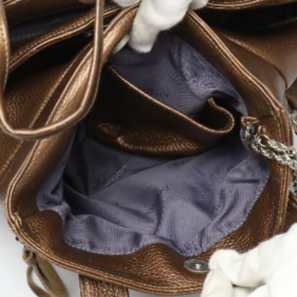 ボトキエ botkier ハンドバッグ
 ハンドバッグ ゴールド 【SS】
 【中古】