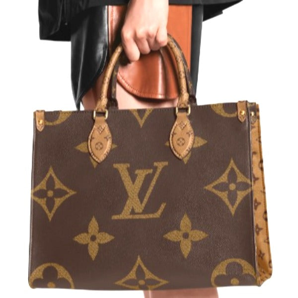 LOUIS VUITTON Tote Bag
 Tote bag Monogram On the Go MM m45321 Brown LV
 [Live] 