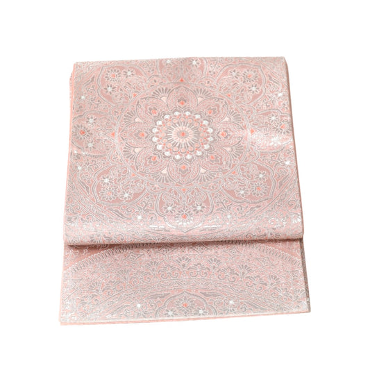 Obi
 Fukuro Obi, Pure Silk, Rose Pink, Pink [H]
 【second hand】 