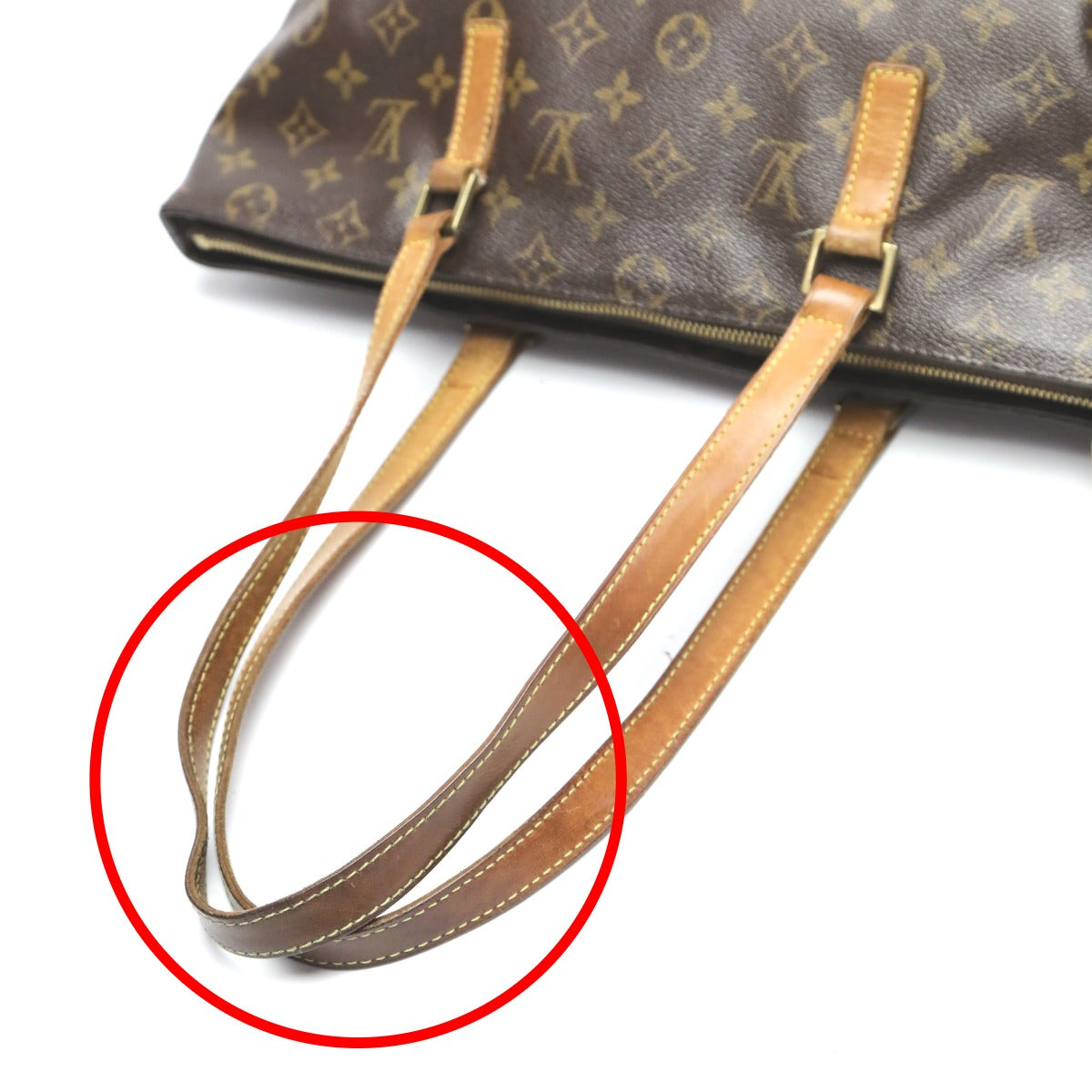 ルイヴィトン LOUIS VUITTON トートバッグ
 トートバッグ モノグラム カバメゾ カバ・メゾ モノグラムキャンバス M51151 ブラウン LV
 【SS】
 【中古】