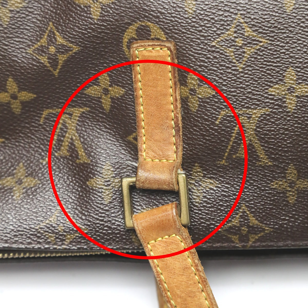 ルイヴィトン LOUIS VUITTON トートバッグ
 トートバッグ モノグラム カバメゾ カバ・メゾ モノグラムキャンバス M51151 ブラウン LV
 【SS】
 【中古】