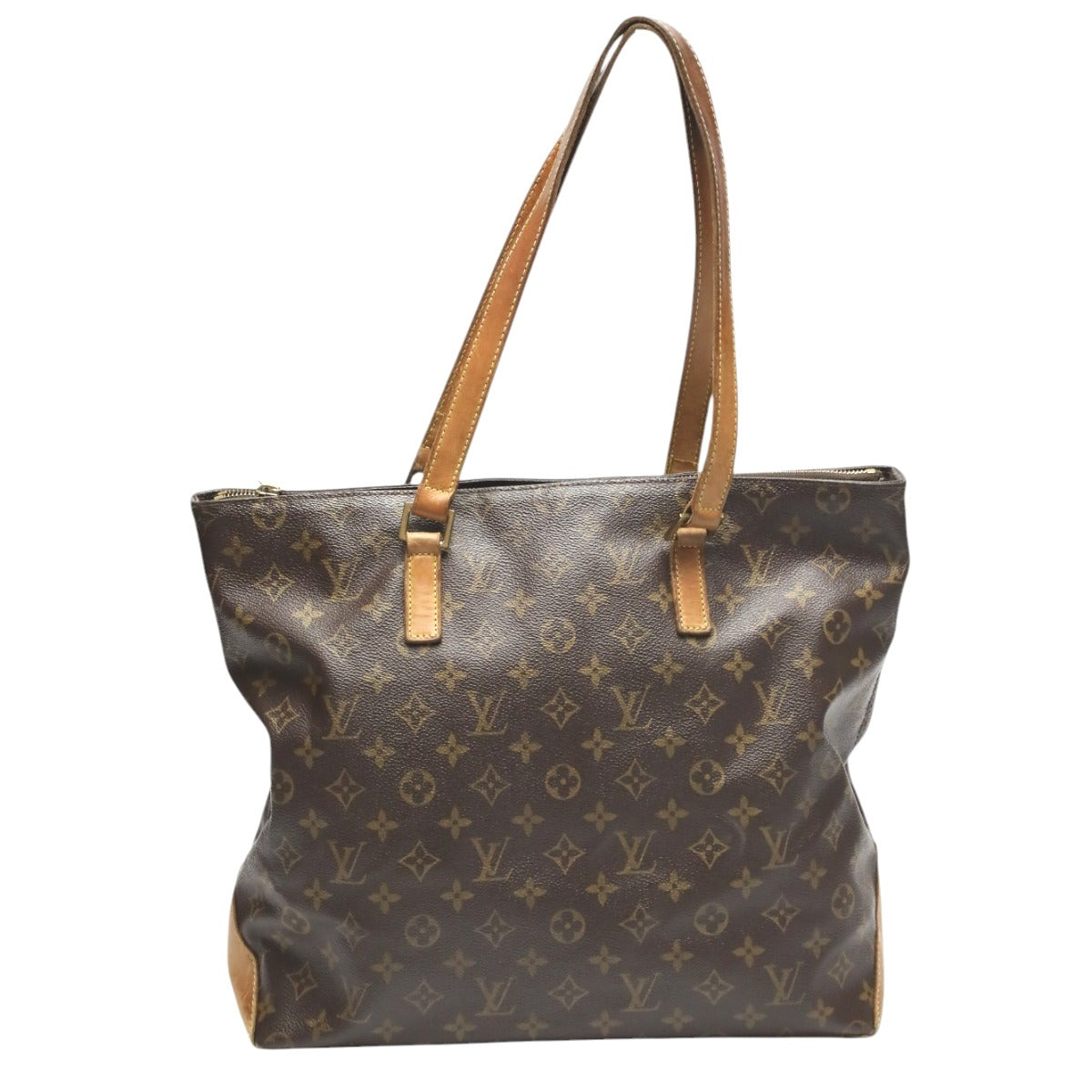 ルイヴィトン LOUIS VUITTON トートバッグ
 トートバッグ モノグラム カバメゾ カバ・メゾ モノグラムキャンバス M51151 ブラウン LV
 【SS】
 【中古】