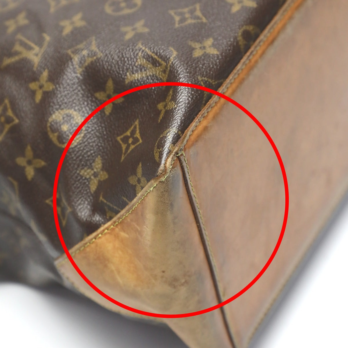 ルイヴィトン LOUIS VUITTON トートバッグ
 トートバッグ モノグラム カバメゾ カバ・メゾ モノグラムキャンバス M51151 ブラウン LV
 【SS】
 【中古】