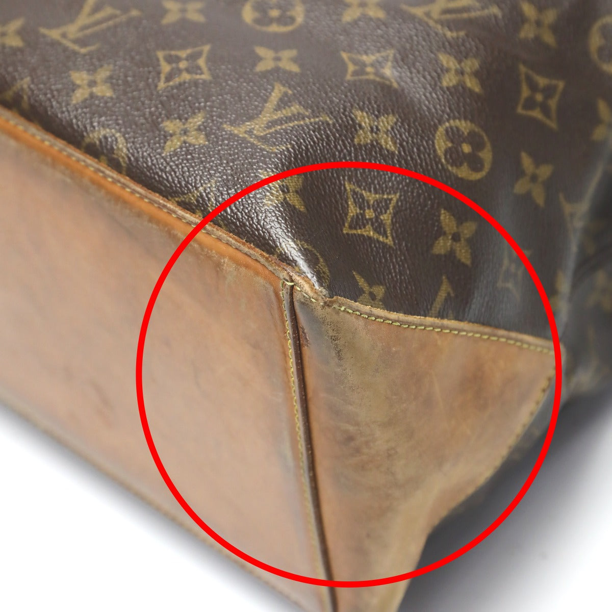 ルイヴィトン LOUIS VUITTON トートバッグ
 トートバッグ モノグラム カバメゾ カバ・メゾ モノグラムキャンバス M51151 ブラウン LV
 【SS】
 【中古】