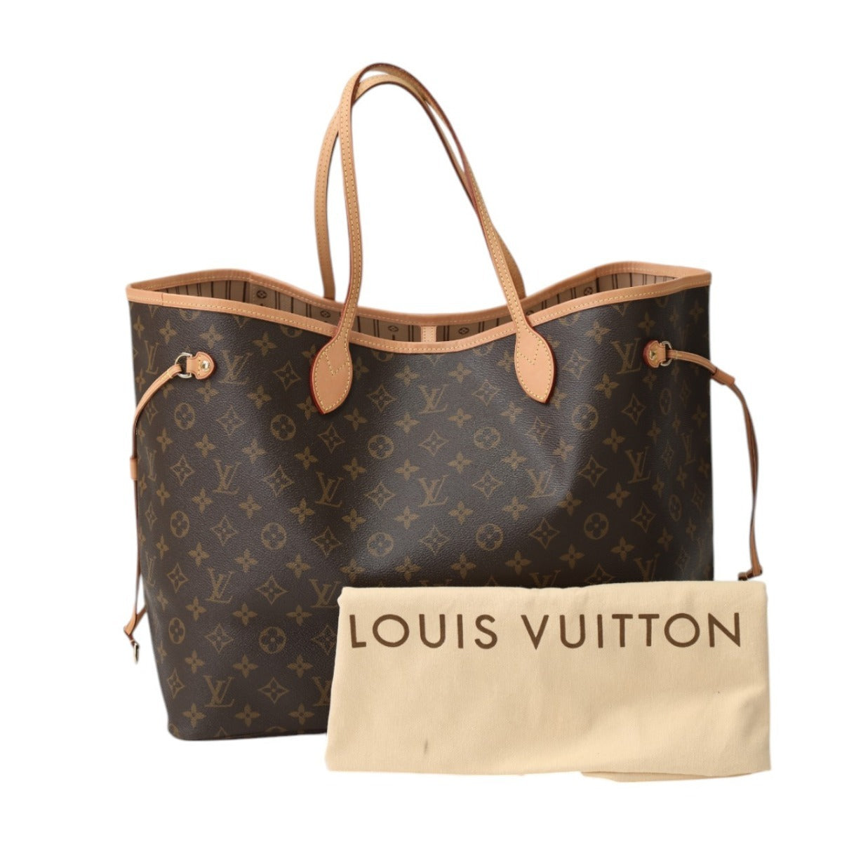 ルイヴィトン LOUIS VUITTON トートバッグ
 トートバッグ  モノグラム 廃盤品 ネヴァーフルGM モノグラムキャンバス M40157 ブラウン LV
 【SS】
 【中古】