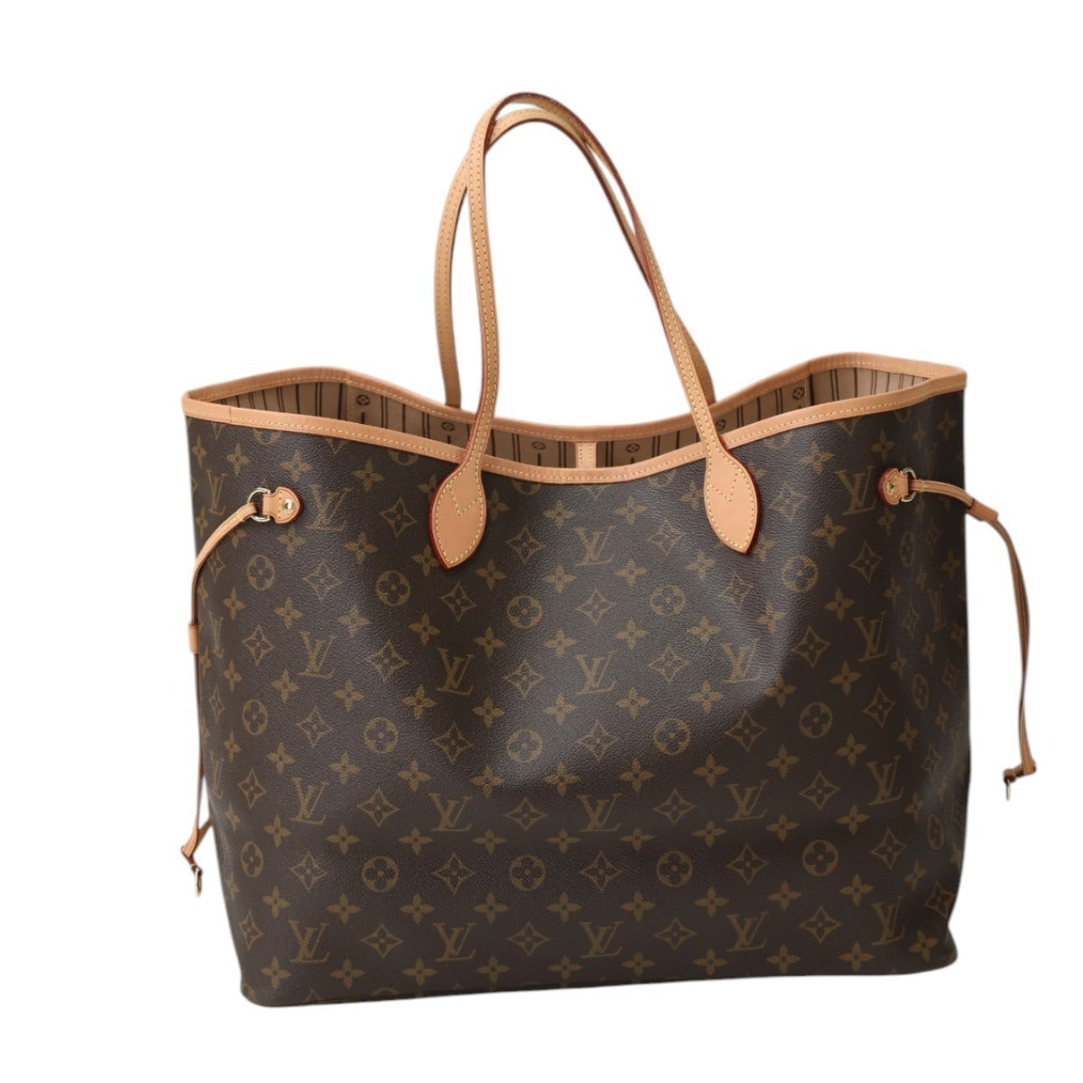 ルイヴィトン LOUIS VUITTON トートバッグ
 トートバッグ  モノグラム 廃盤品 ネヴァーフルGM モノグラムキャンバス M40157 ブラウン LV
 【SS】
 【中古】