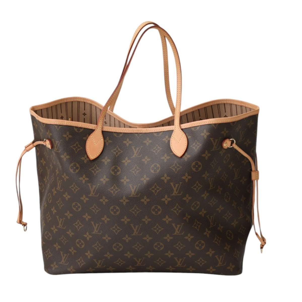 ルイヴィトン LOUIS VUITTON トートバッグ
 トートバッグ  モノグラム 廃盤品 ネヴァーフルGM モノグラムキャンバス M40157 ブラウン LV
 【SS】
 【中古】