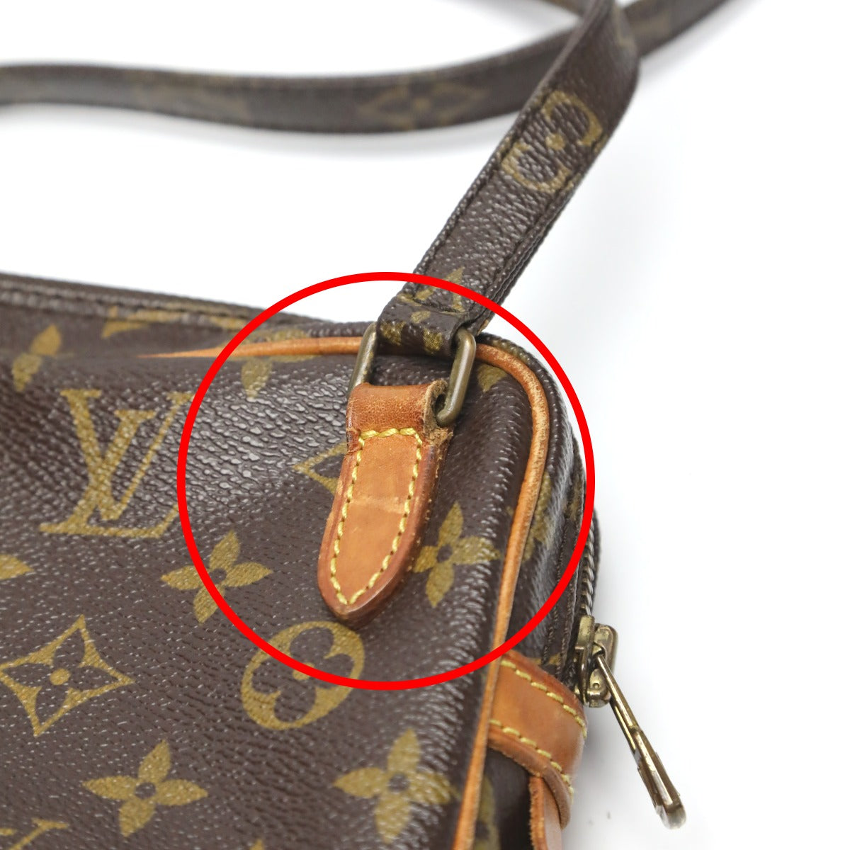 ルイヴィトン LOUIS VUITTON ショルダーバッグ
 ショルダーバッグ モノグラム マルリーバンドリエール モノグラムキャンバス M51828 ブラウン LV
 【SS】
 【中古】