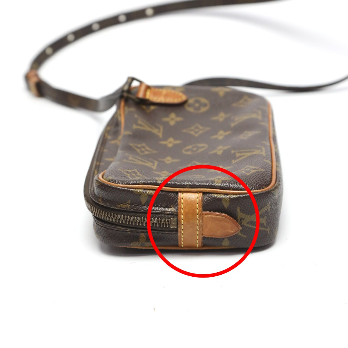 ルイヴィトン LOUIS VUITTON ショルダーバッグ
 ショルダーバッグ モノグラム マルリーバンドリエール モノグラムキャンバス M51828 ブラウン LV
 【SS】
 【中古】