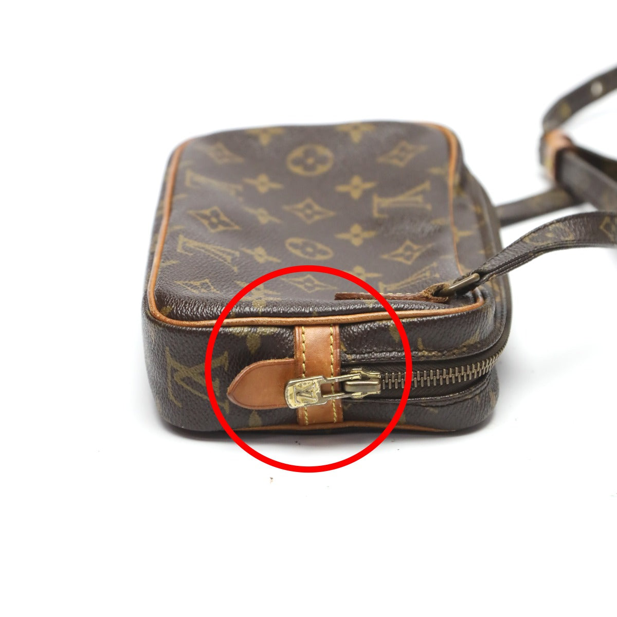 ルイヴィトン LOUIS VUITTON ショルダーバッグ
 ショルダーバッグ モノグラム マルリーバンドリエール モノグラムキャンバス M51828 ブラウン LV
 【SS】
 【中古】