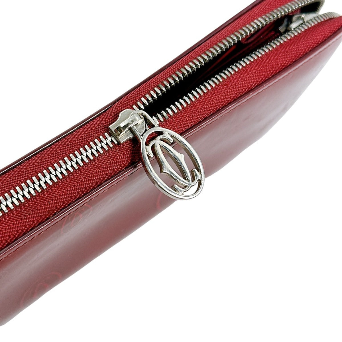 カルティエ CARTIER 長財布
 長財布 2Cモチーフ ラウンドファスナー長財布 レザー CRL3000721 レッド 【SS】
 【中古】