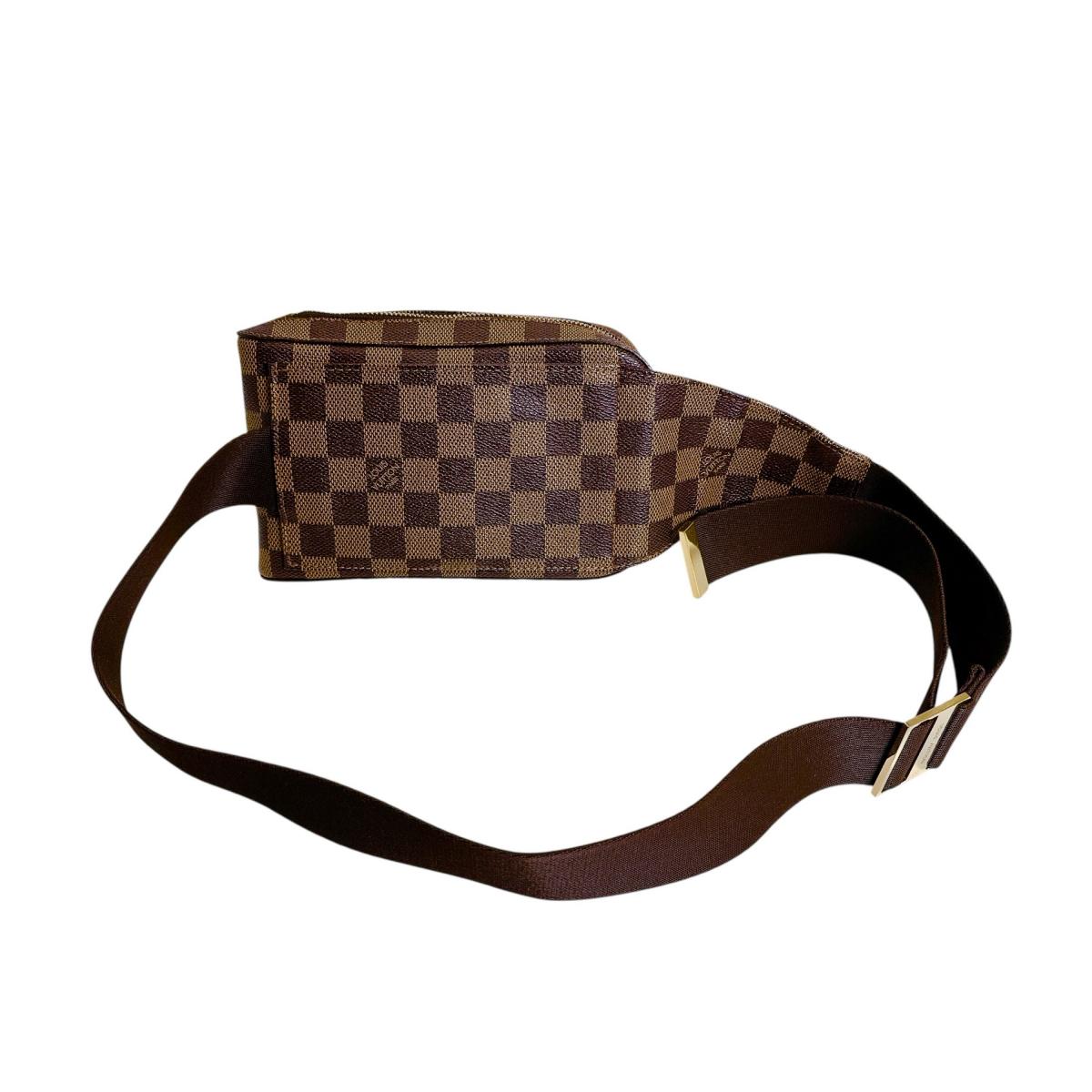 ルイヴィトン LOUIS VUITTON ボディバッグ
 ウエストポーチ ダミエ ジェロニモス ダミエキャンバス N51994 エベヌ LV
 【SS】
 【中古】