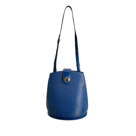 ルイヴィトン LOUIS VUITTON ショルダーバッグ
 ショルダーバッグ エピ クリュニー エピレザー M52255 ブルー LV
 【SS】
 【中古】
