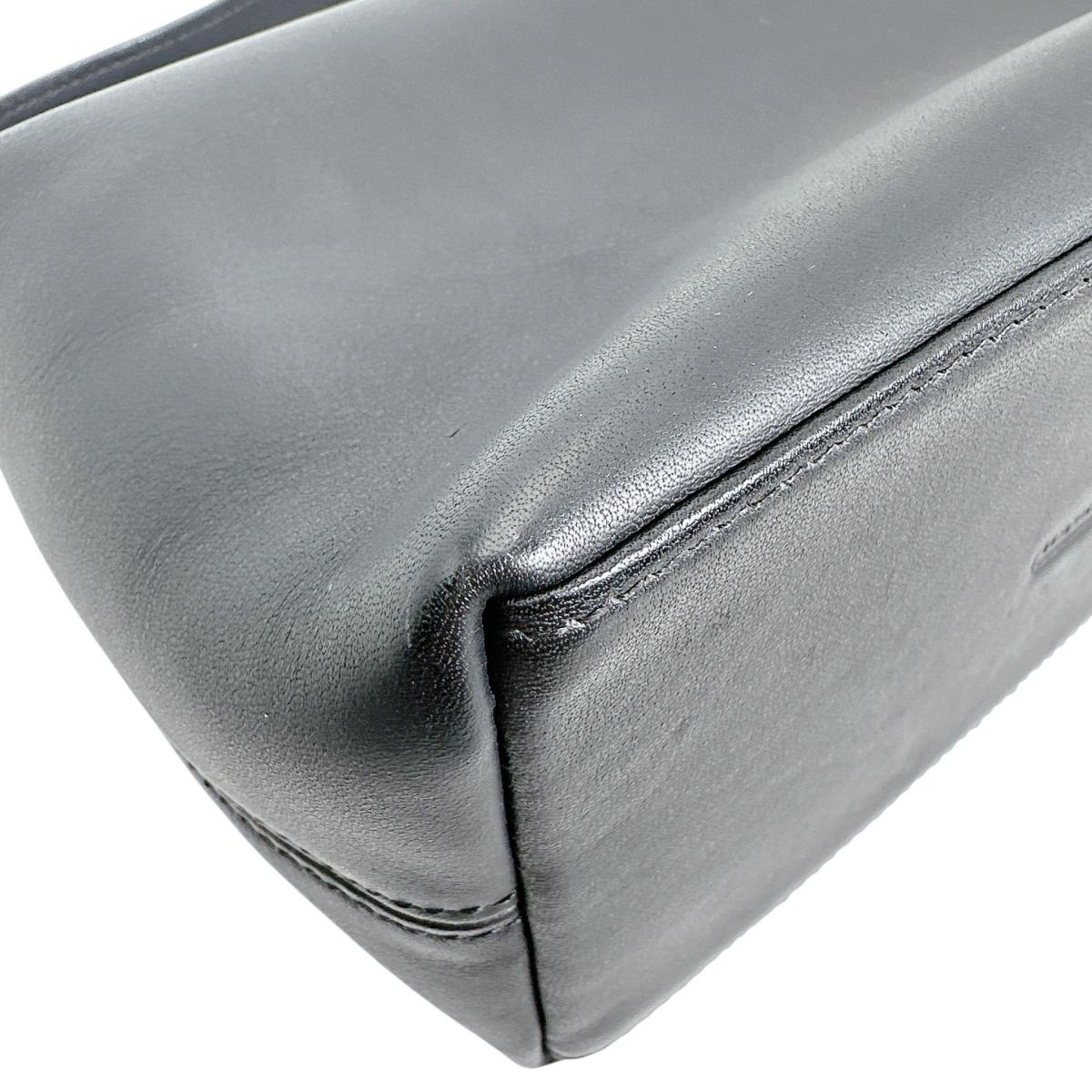 コーチ COACH ハンドバッグ
 ハンドバッグ ミニバッグ レザー ブラック 【SS】
 【中古】