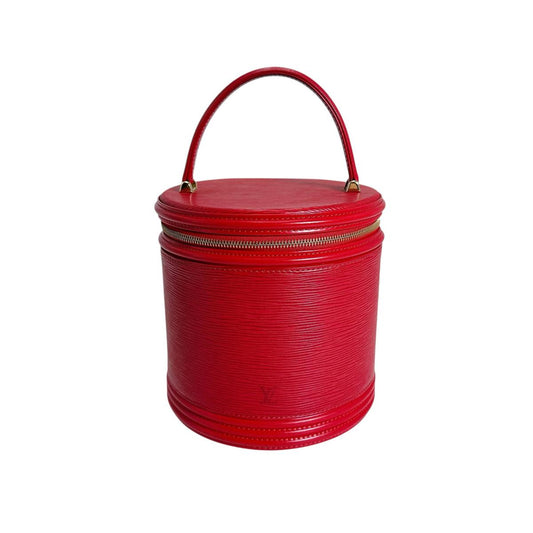 ルイヴィトン LOUIS VUITTON ハンドバッグ
 ハンドバッグ エピ カンヌ エピレザー M48037 カステリアンレッド LV
 【SS】
 【中古】