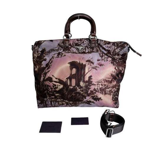 プラダ PRADA ハンドバッグ
 ハンドバック ナイロン BN2044 ブラウン 【SS】
 【中古】
