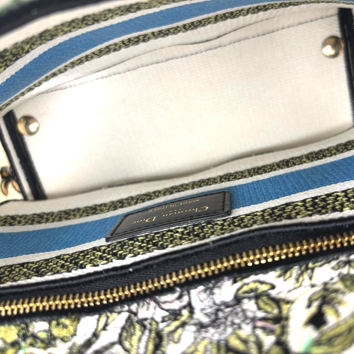 ディオール Dior ハンドバッグ
 2wayバッグ 刺繍 レディディオール キャンバス マルチカラー 【SS】
 【中古】