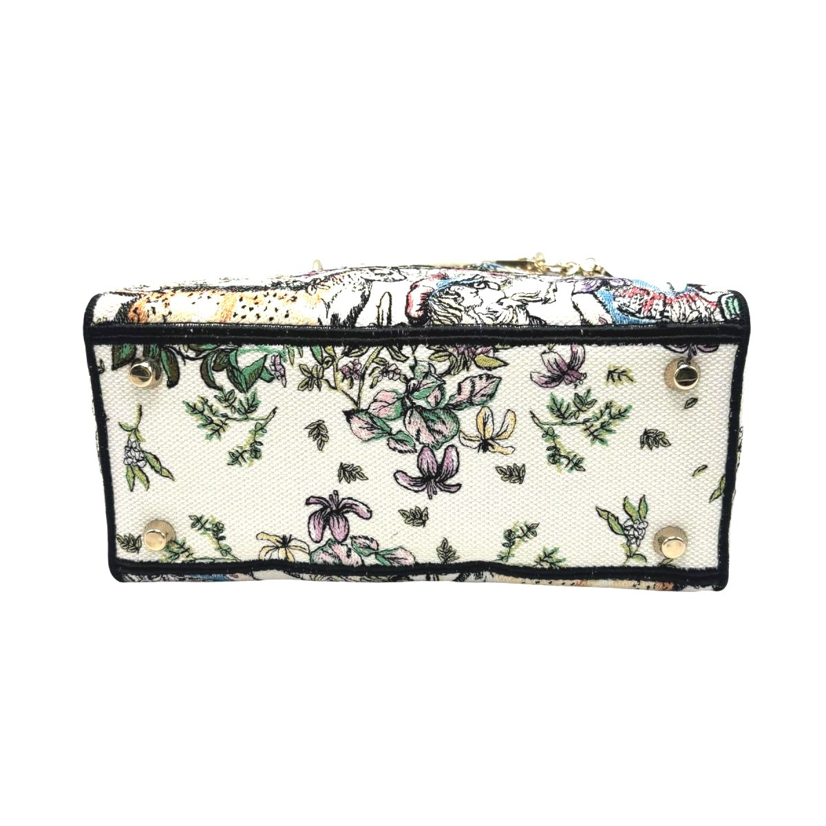 ディオール Dior ハンドバッグ
 2wayバッグ 刺繍 レディディオール キャンバス マルチカラー 【SS】
 【中古】