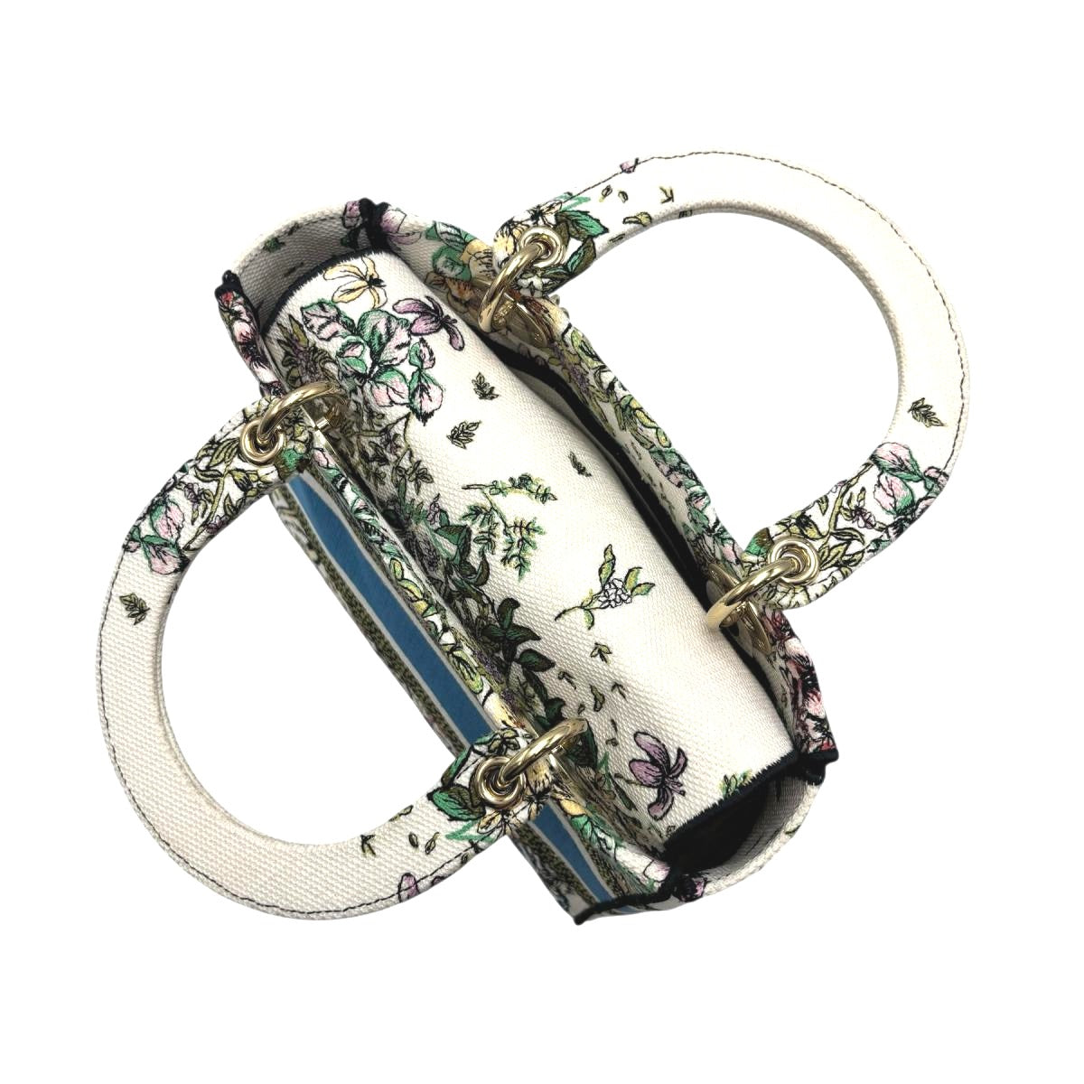 ディオール Dior ハンドバッグ
 2wayバッグ 刺繍 レディディオール キャンバス マルチカラー 【SS】
 【中古】