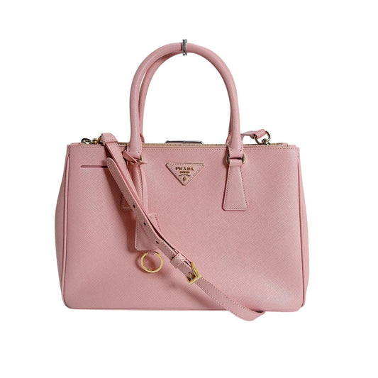 プラダ PRADA ハンドバッグ
 ショルダーバッグ サフィアーノ 2wayバッグ 牛革 BN2775 ピンク 【SS】
 【中古】