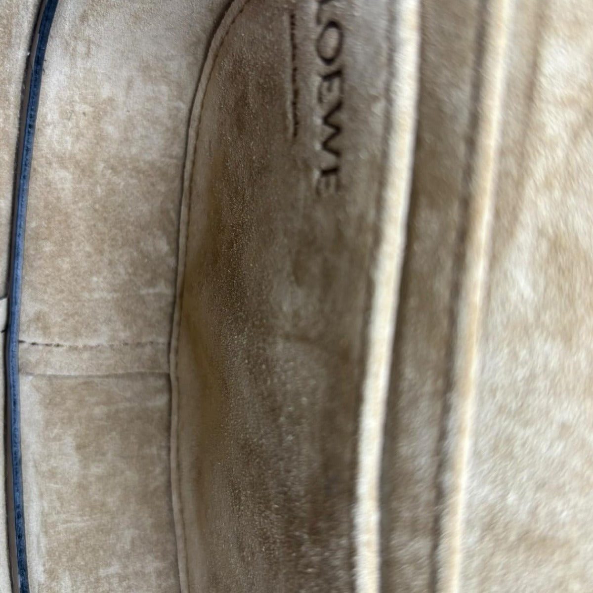 ロエベ LOEWE ショルダーバッグ
 ミニバッグ ゲードデュアル レザー ベージュ 【SS】
 【中古】