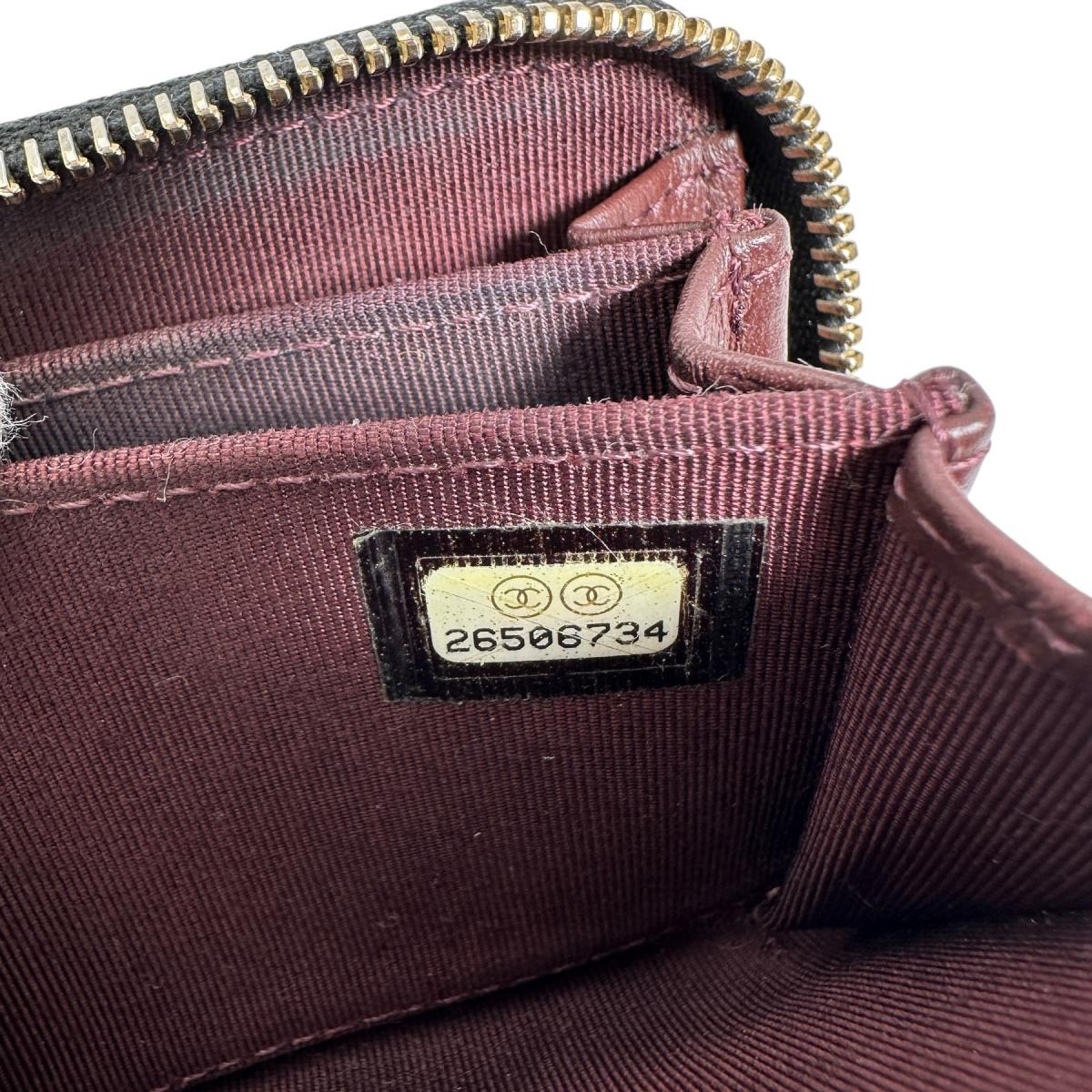 シャネル CHANEL コインケース
 コインケース マトラッセ マットキャビアスキン AP0216 ブラック 【SS】
 【中古】