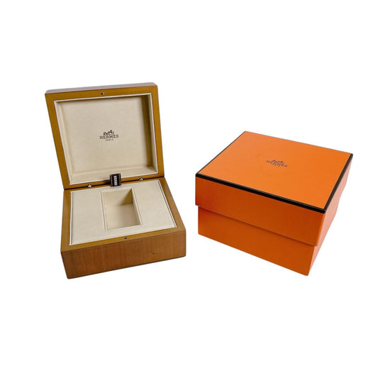 エルメス HERMES 腕時計
 時計用箱 収納ケース 木箱 Not specified（指定なし） ブラウン 【SS】
 【中古】