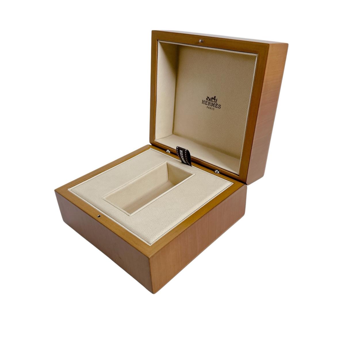 エルメス HERMES 腕時計
 時計用箱 収納ケース 木箱 Not specified（指定なし） ブラウン 【SS】
 【中古】