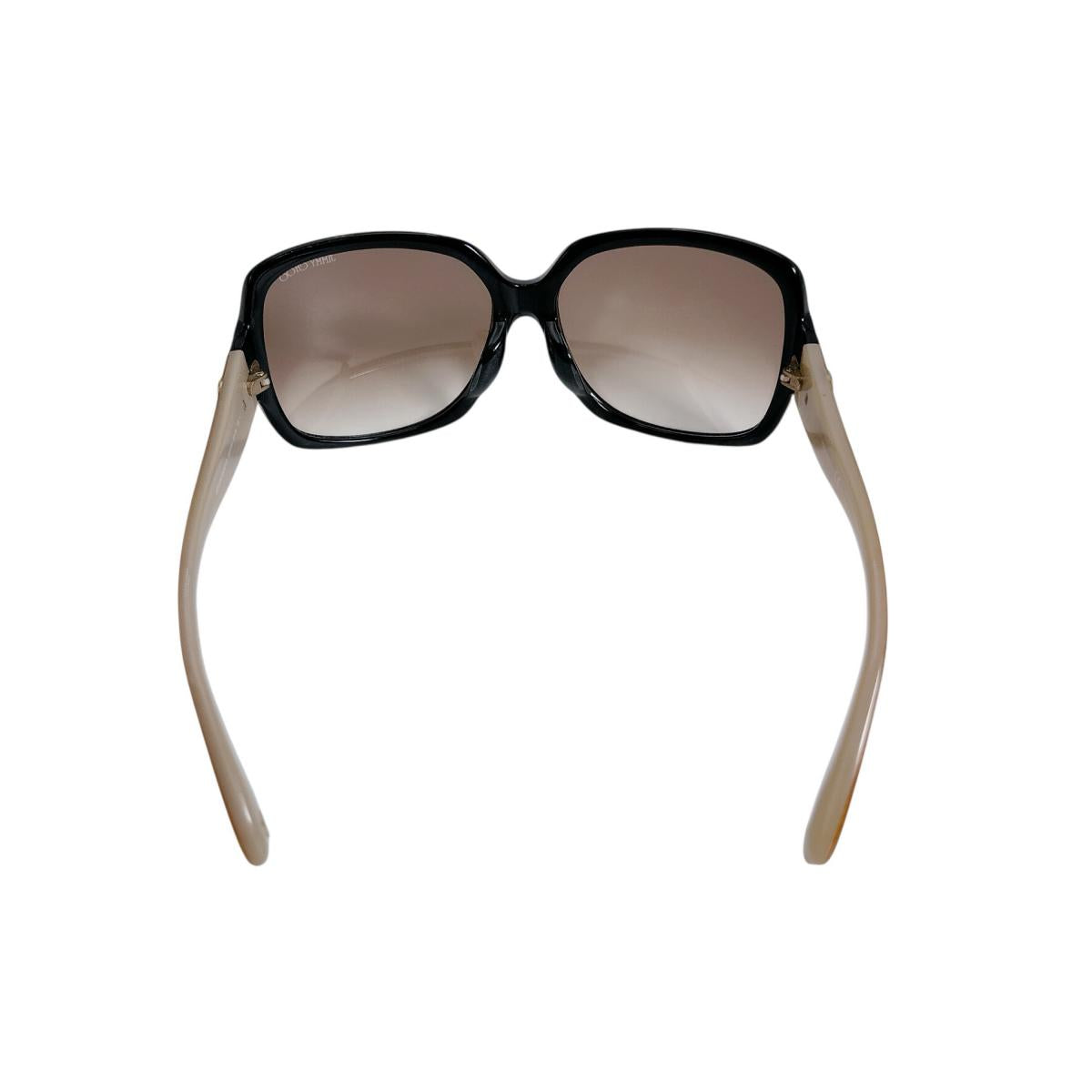 ジミーチュウ JIMMY CHOO サングラス
 サングラス 60□16 125 VERUSCHK A/F/S WUPS8 プラスチック ブラック×ベージュ 【SS】
 【中古】