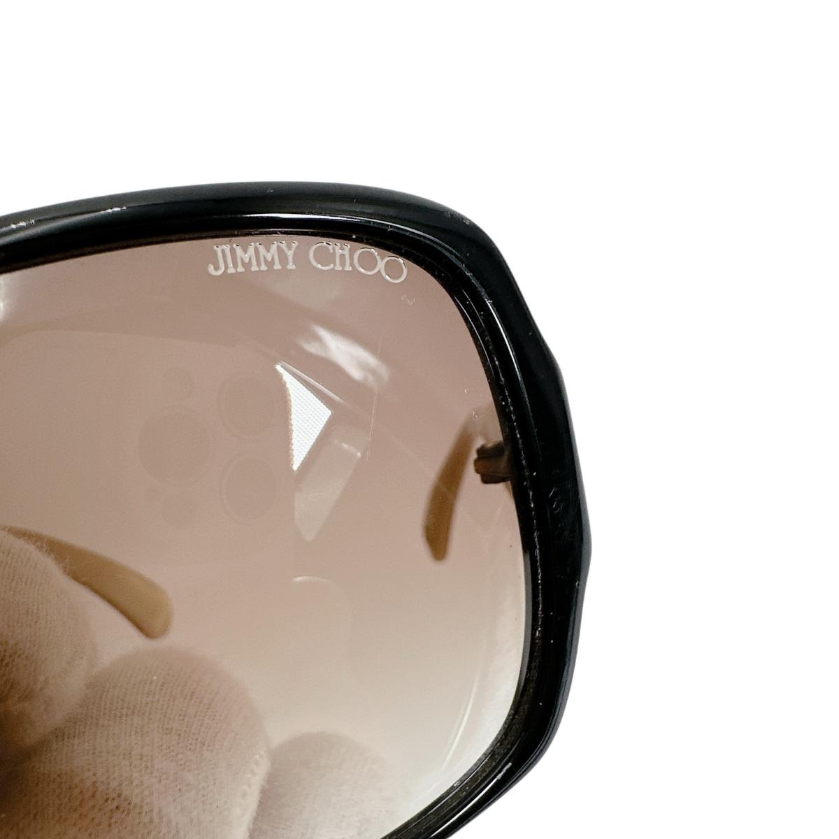 ジミーチュウ JIMMY CHOO サングラス
 サングラス 60□16 125 VERUSCHK A/F/S WUPS8 プラスチック ブラック×ベージュ 【SS】
 【中古】