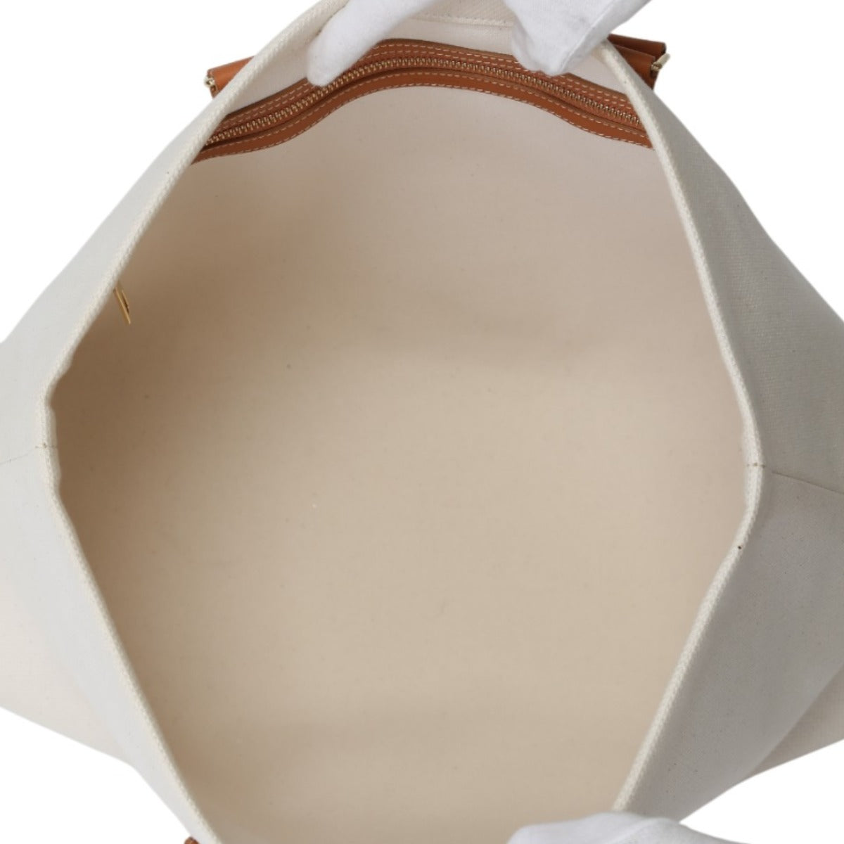 セリーヌ CELINE トートバッグ
 トートバッグ ホリゾンタルカバ キャンバス 190062BNZ ホワイト 【SS】
 【中古】