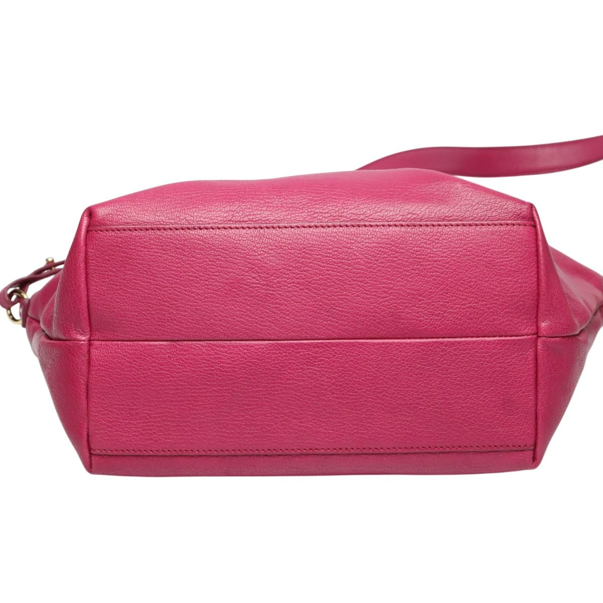 サルヴァトーレフェラガモ Salvatore Ferragamo ハンドバッグ
 2WAYバッグ 無地 ガンチーニ レザー ピンク 【SS】
 【中古】
