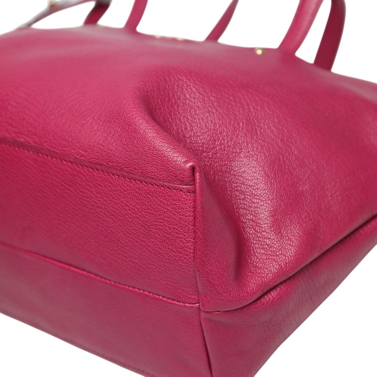 サルヴァトーレフェラガモ Salvatore Ferragamo ハンドバッグ
 2WAYバッグ 無地 ガンチーニ レザー ピンク 【SS】
 【中古】