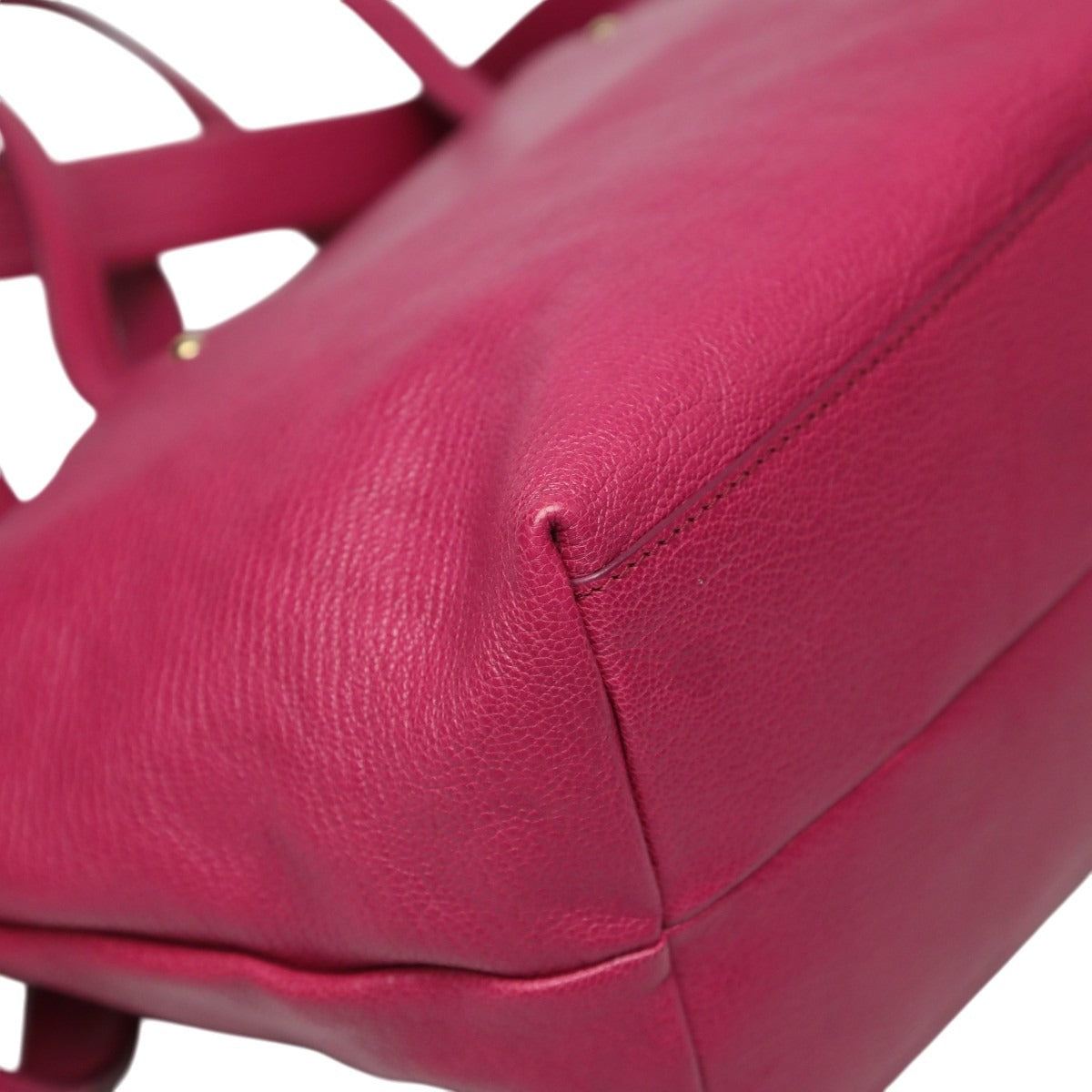 サルヴァトーレフェラガモ Salvatore Ferragamo ハンドバッグ
 2WAYバッグ 無地 ガンチーニ レザー ピンク 【SS】
 【中古】