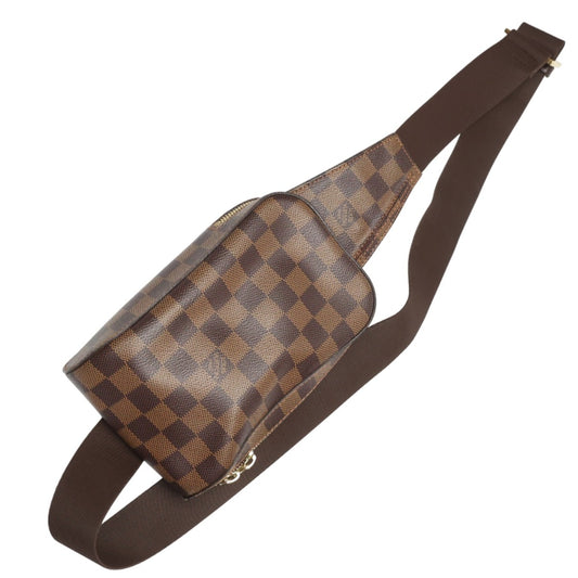 ルイヴィトン LOUIS VUITTON ボディバッグ
 ウエストポーチ ダミエ ジェロニモス ダミエキャンバス N51994 エベヌ LV
 【SS】
 【中古】