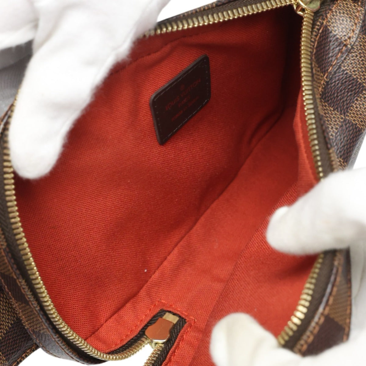 ルイヴィトン LOUIS VUITTON ボディバッグ
 ウエストポーチ ダミエ ジェロニモス ダミエキャンバス N51994 エベヌ LV
 【SS】
 【中古】