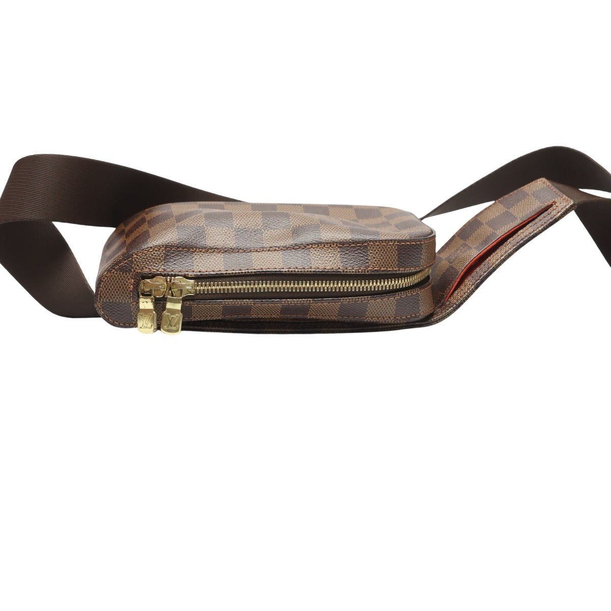 ルイヴィトン LOUIS VUITTON ボディバッグ
 ウエストポーチ ダミエ ジェロニモス ダミエキャンバス N51994 エベヌ LV
 【SS】
 【中古】