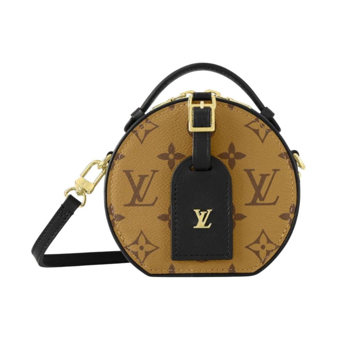 ルイヴィトン LOUIS VUITTON ショルダーバッグ
 2wayバッグ モノグラムリバース ミニボワットシャポー モノグラムキャンバス M68276 ブラウン LV
 【SS】
 【中古】