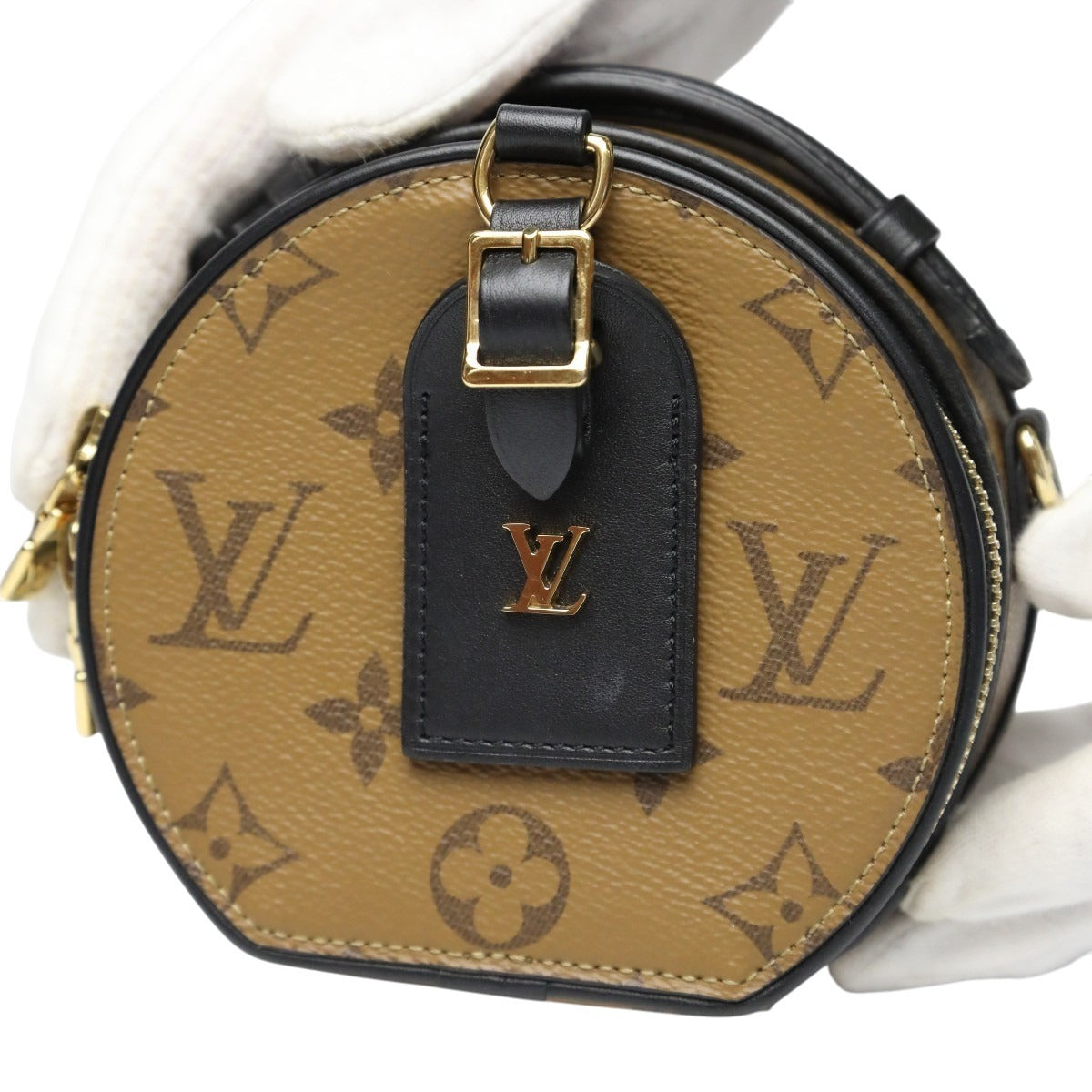 ルイヴィトン LOUIS VUITTON ショルダーバッグ
 2wayバッグ モノグラムリバース ミニボワットシャポー モノグラムキャンバス M68276 ブラウン LV
 【SS】
 【中古】