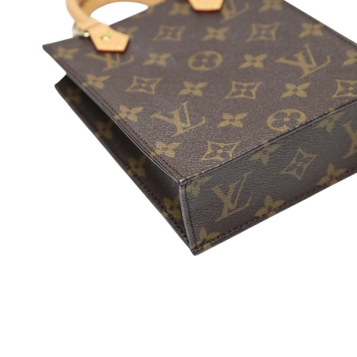 ルイヴィトン LOUIS VUITTON ショルダーバッグ
 ショルダーバッグ モノグラム プティット・サックプラ モノグラムキャンバス M81295 ブラウン LV
 【SS】
 【中古】