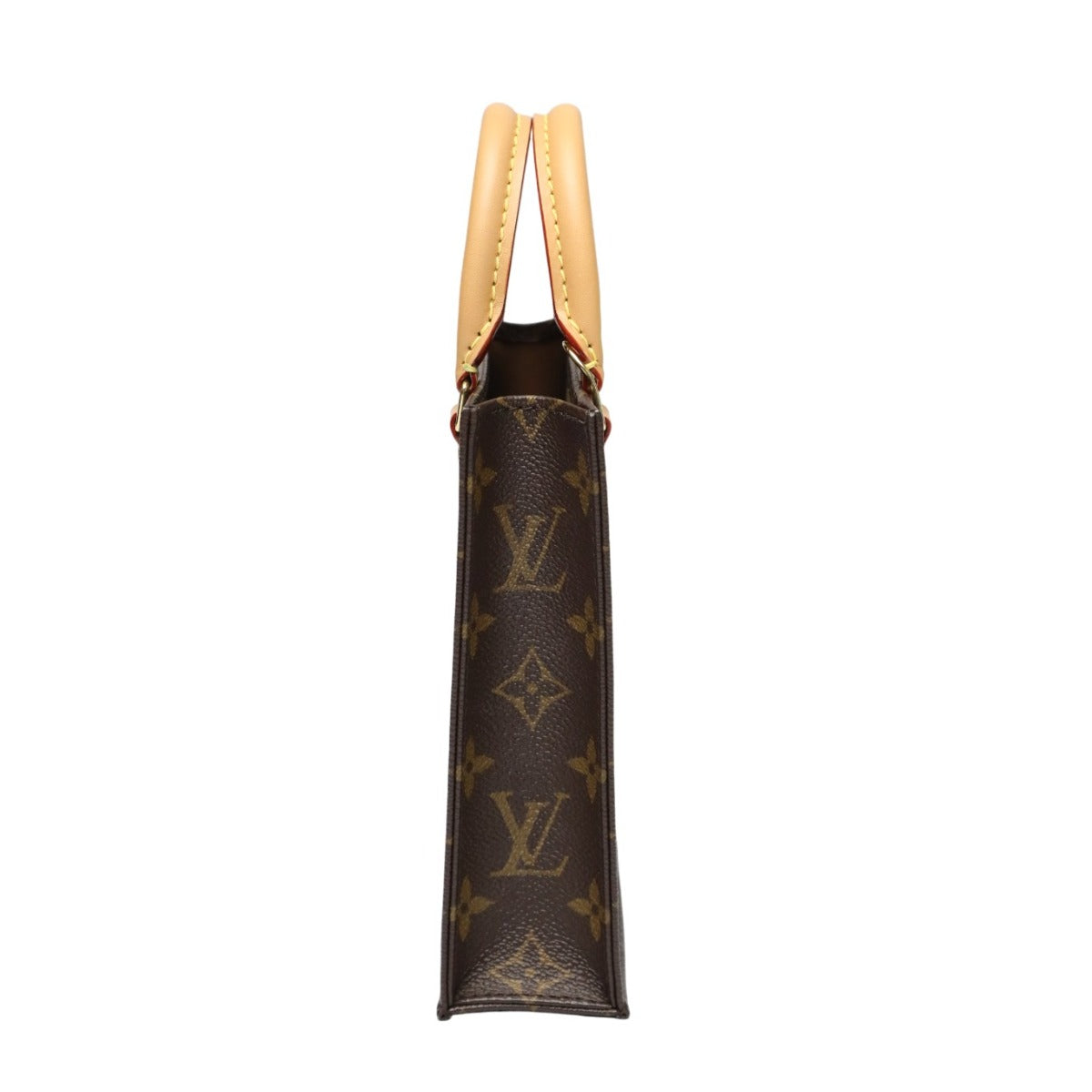 ルイヴィトン LOUIS VUITTON ショルダーバッグ
 ショルダーバッグ モノグラム プティット・サックプラ モノグラムキャンバス M81295 ブラウン LV
 【SS】
 【中古】