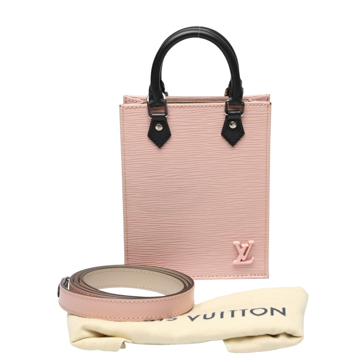 ルイヴィトン LOUIS VUITTON ハンドバッグ
 ショルダーバッグ エピ プティット･サックプラ エピレザー M69575 ローズバレリーヌ LV
 【SS】
 【中古】