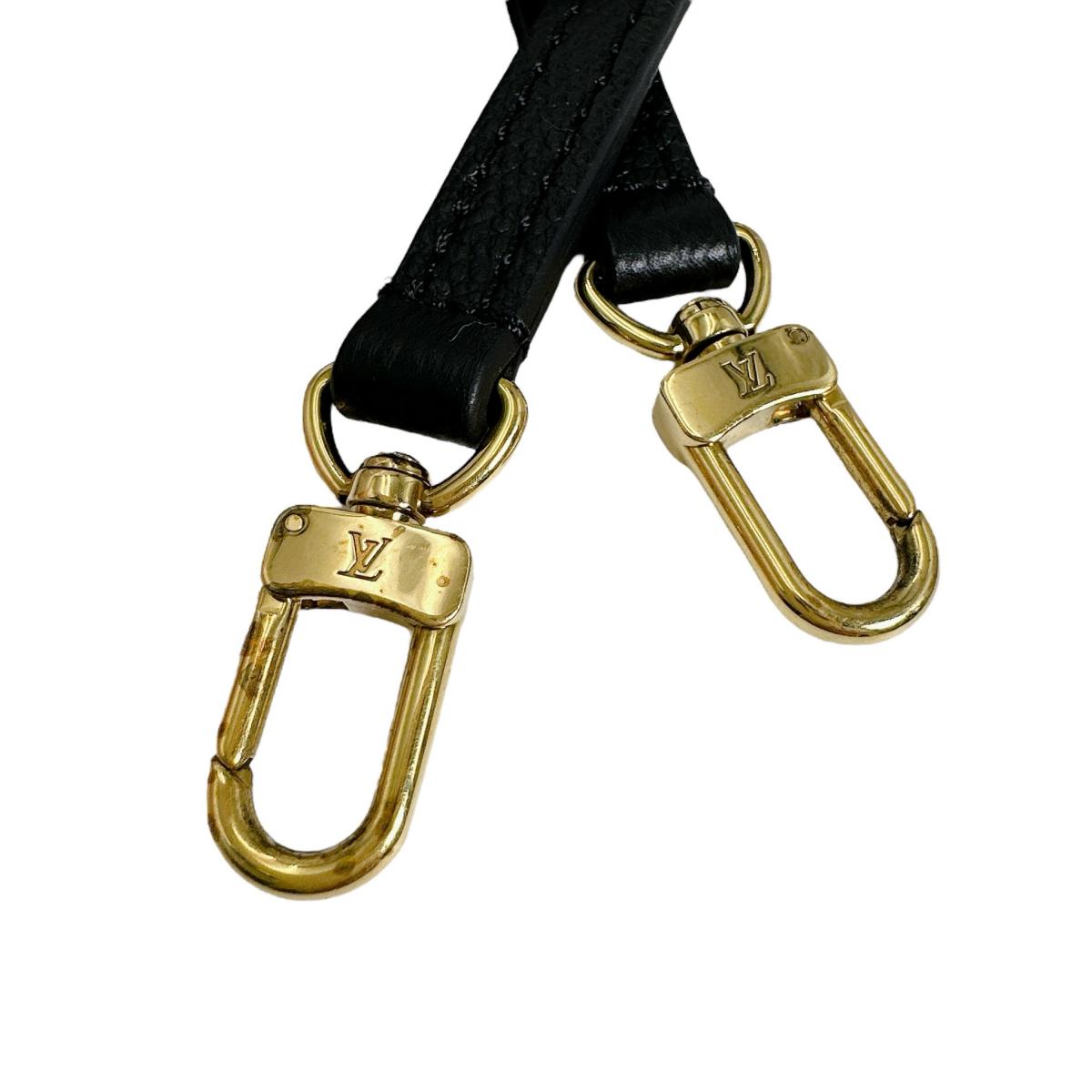 ルイヴィトン LOUIS VUITTON ショルダーバッグ
 ショルダーバッグ モノグラム プティット・サックプラ モノグラムアンプラント M81417 ブラック LV
 【SS】
 【中古】