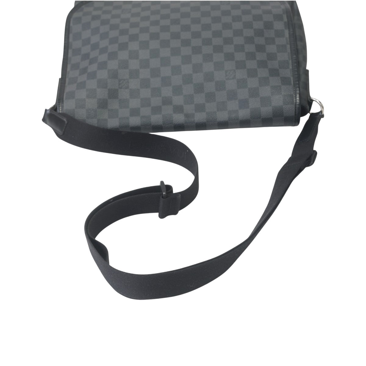 ルイヴィトン LOUIS VUITTON ショルダーバッグ
 ショルダーバッグ ダミエグラフィット ダニエルGM レザー N58033 ブラック LV
 【SS】
 【中古】