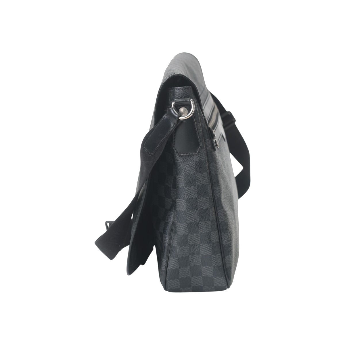 ルイヴィトン LOUIS VUITTON ショルダーバッグ
 ショルダーバッグ ダミエグラフィット ダニエルGM レザー N58033 ブラック LV
 【SS】
 【中古】