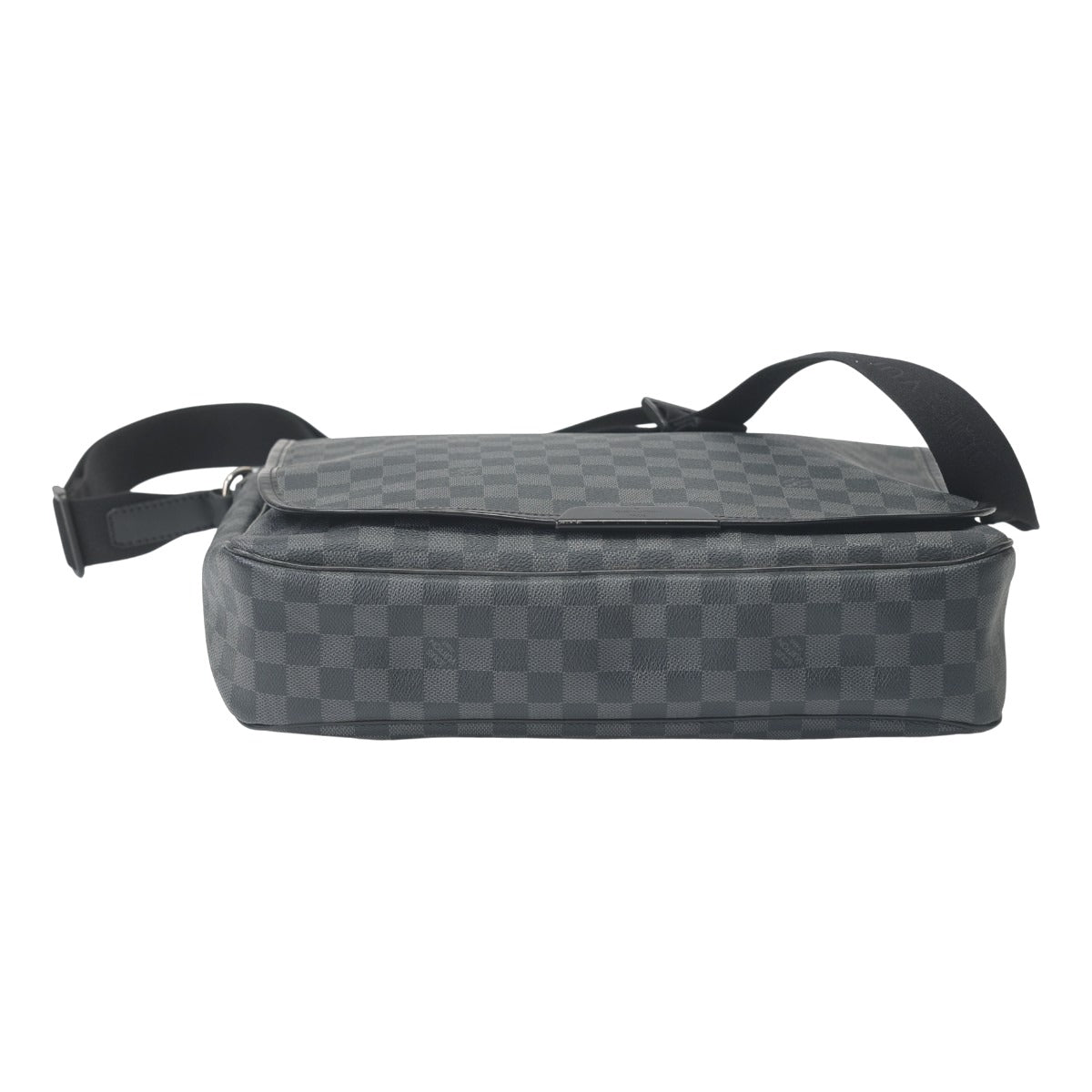 ルイヴィトン LOUIS VUITTON ショルダーバッグ
 ショルダーバッグ ダミエグラフィット ダニエルGM レザー N58033 ブラック LV
 【SS】
 【中古】